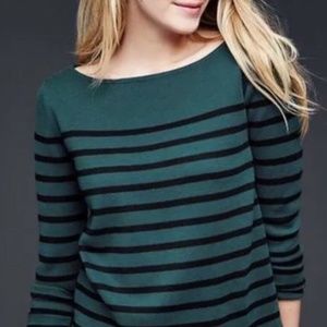 Gap wool striped sweater medium